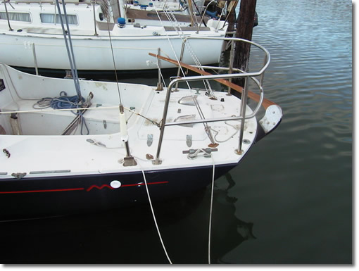 Reliance aft deck